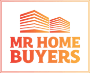 A logo for mr home buyers